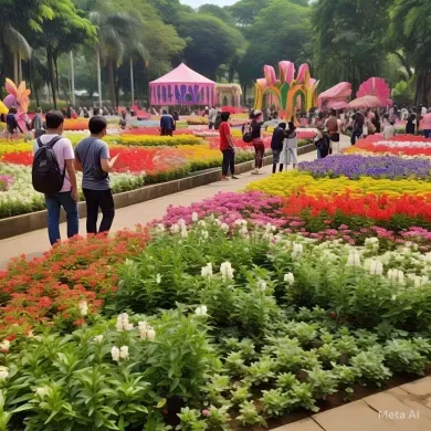 Serunya Festival Bunga dan Fasilitas di Wiladatika.